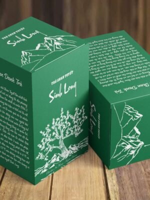 Thiết kế bao bì hộp trà shan tuyết