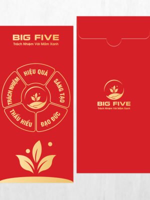 Thiết kế phong bao lì xì, phong bì thương hiệu