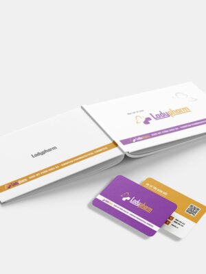 Thiết kế nhận diện thương hiệu Dược mỹ phẩm châu Âu sang trọng