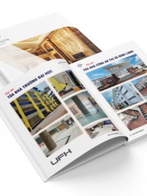 Thiết kế hồ sơ năng lực công ty xây dựng, đá hoa cương