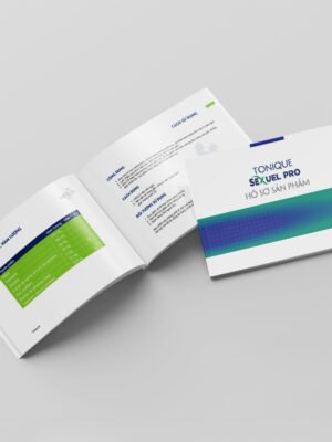 Thiết kế hồ sơ sản phẩm thực phẩm bổ sung cho nam sang trọng Sexuel Pro