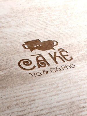 Thiết kế logo quán cà phê Cà Kê Coffee