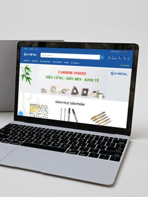 Thiết kế website dụng cụ cơ khí, thiết bị công nghiệp