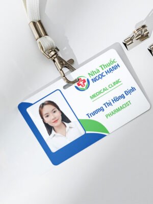 Thiết kế thẻ nhân viên công ty, phòng khám, cửa hàng