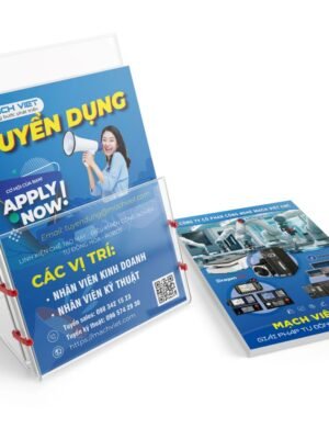 Thiết kế tờ rơi tuyển dụng doanh nghiệp cơ khí, tự động hóa