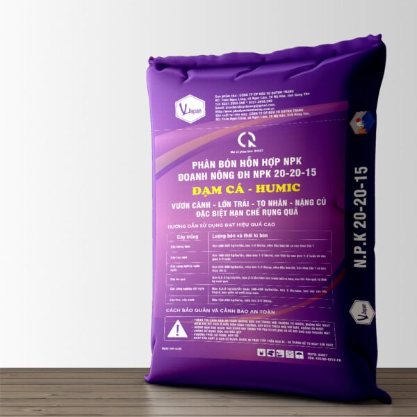 Thiết kế bao bì đựng phân bón loại lớn 50kg - Hình ảnh 2