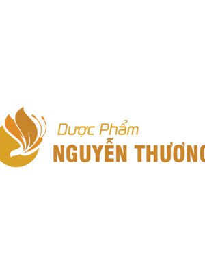Thiết kế logo dược mỹ phẩm tông màu vàng kim
