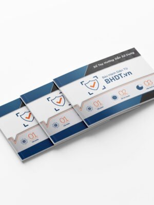 Thiết kế sổ tay A5 khổ ngang cho tài liệu hướng dẫn