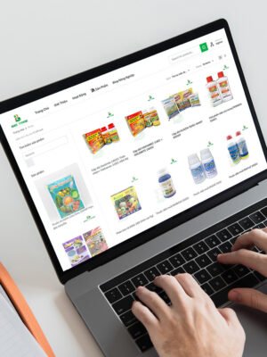 Thiết kế website công ty Nông nghiệp phong cách hiện đại