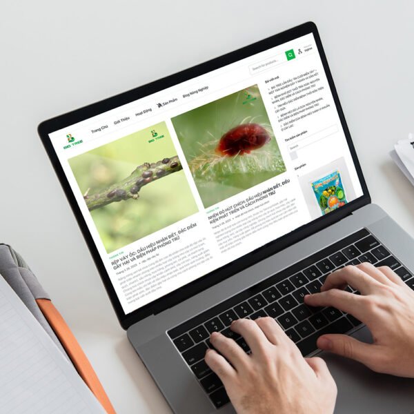 Thiết kế website công ty Nông nghiệp phong cách hiện đại - Hình ảnh 3