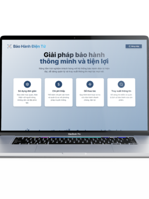 Thiết kế website giao diện phần mềm ứng dụng hiện đại