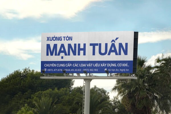 Thiết kế biển quảng cáo Xưởng cán tôn, nhà máy, nhà xưởng - Hình ảnh 3