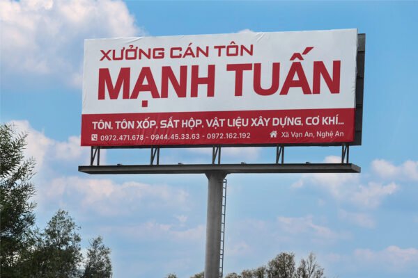 Thiết kế biển quảng cáo Xưởng cán tôn, nhà máy, nhà xưởng - Hình ảnh 2