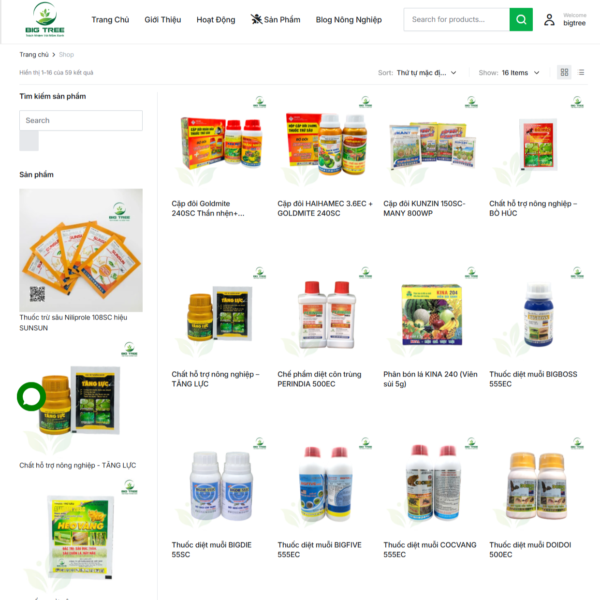 Thiết kế website công ty Nông nghiệp phong cách hiện đại - Hình ảnh 5