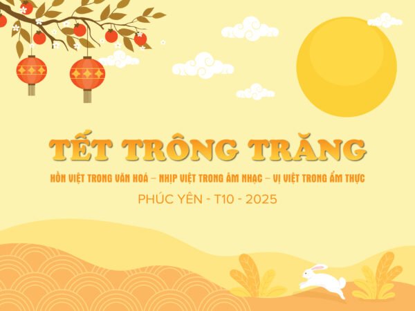 Thiết kế phông nền - backdrop sự kiện Tết trung thu - Hình ảnh 3
