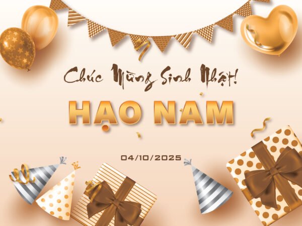Thiết kế phông nền, backdrop sự kiện sinh nhật - Hình ảnh 3