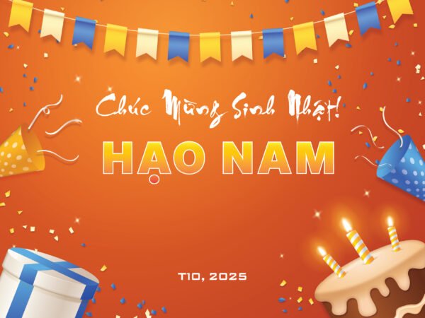 Thiết kế phông nền, backdrop sự kiện sinh nhật - Hình ảnh 4