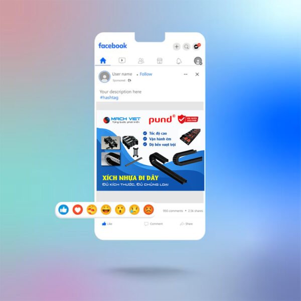 Thiết kế banner quảng cáo sản phẩm trên mạng xã hội và website