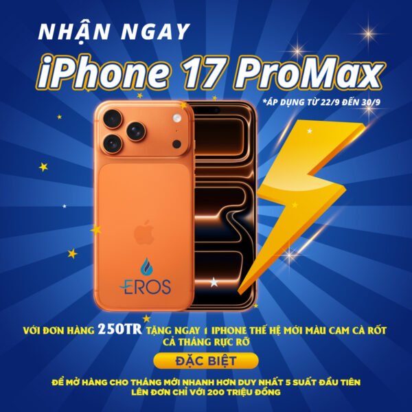 Thiết kế banner quảng cáo khuyến mãi iPhone17 hình vuông - Hình ảnh 3