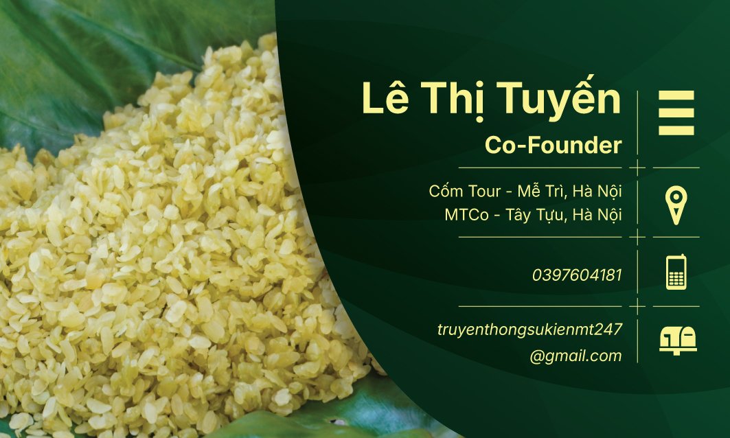 Mẫu thiết kế namecard với các họa tiết truyền thống - Hình ảnh 3