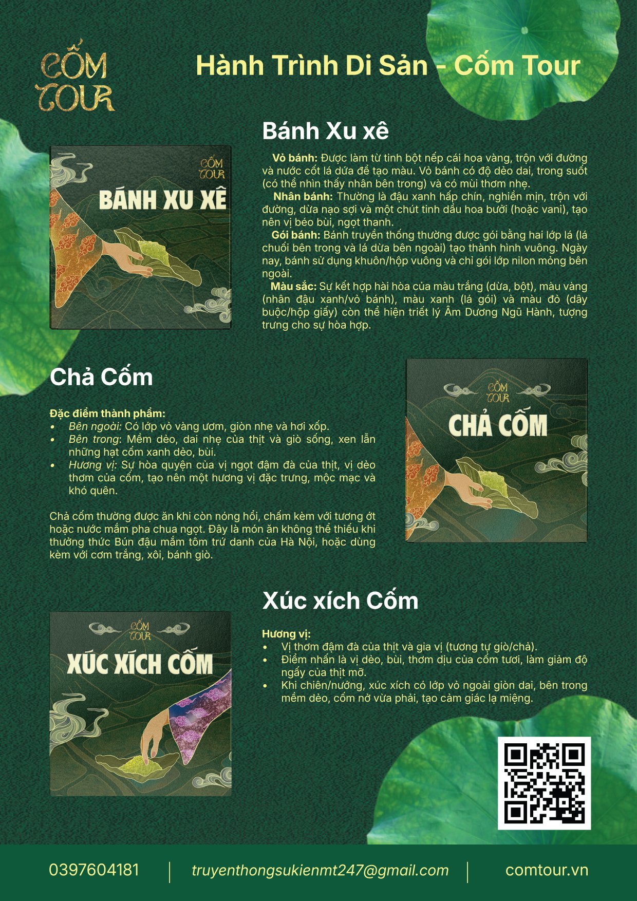 Mẫu thiết kế tờ rơi sản phẩm nông sản, OCOP - Hình ảnh 4