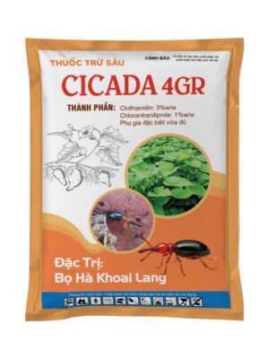 Thiết kế bao bì mẫu túi Thuốc trừ sâu, Thuốc trừ bệnh 1kg