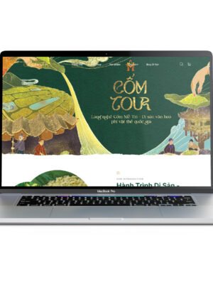 Thiết kế website sản phẩm truyền thống OCOP ấn tượng