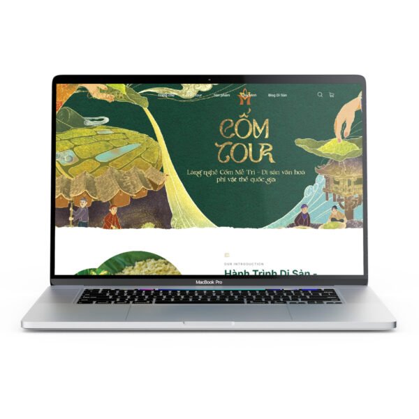 comtour1 Thiết kế website sản phẩm truyền thống OCOP ấn tượng