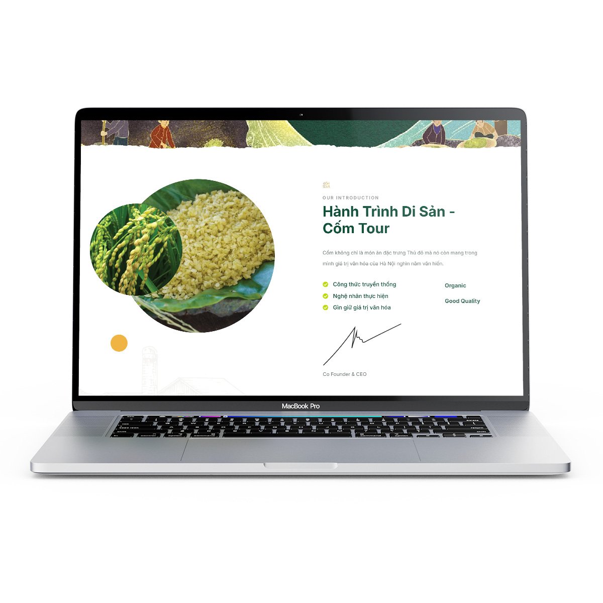 Thiết kế website sản phẩm truyền thống OCOP ấn tượng - Hình ảnh 2