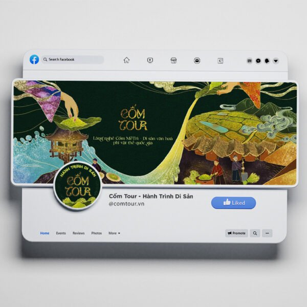 fanpage Thiết kế giao diện chuyên nghiệp cho fanpage Facebook