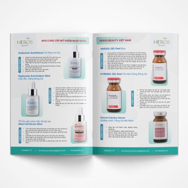 Thiết kế Catalog mỹ phẩm tông màu nhẹ nhàng - Hình ảnh 2