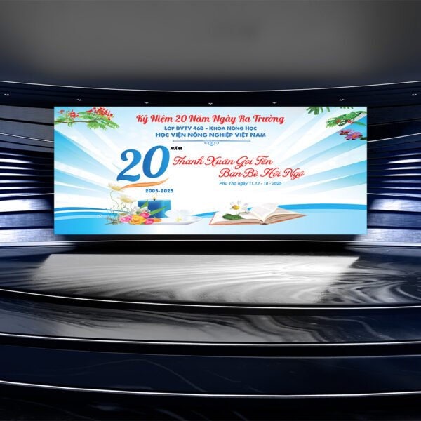 Thiết kế Backdrop sự kiện sử dụng cho màn hình LED