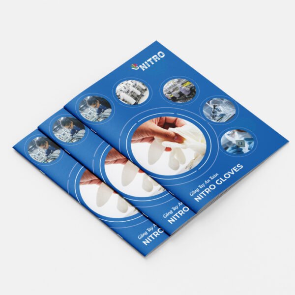 Thiết kế catalog sản phẩm găng tay cao su