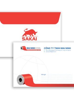 Mẫu thiết kế phong bì doanh nghiệp