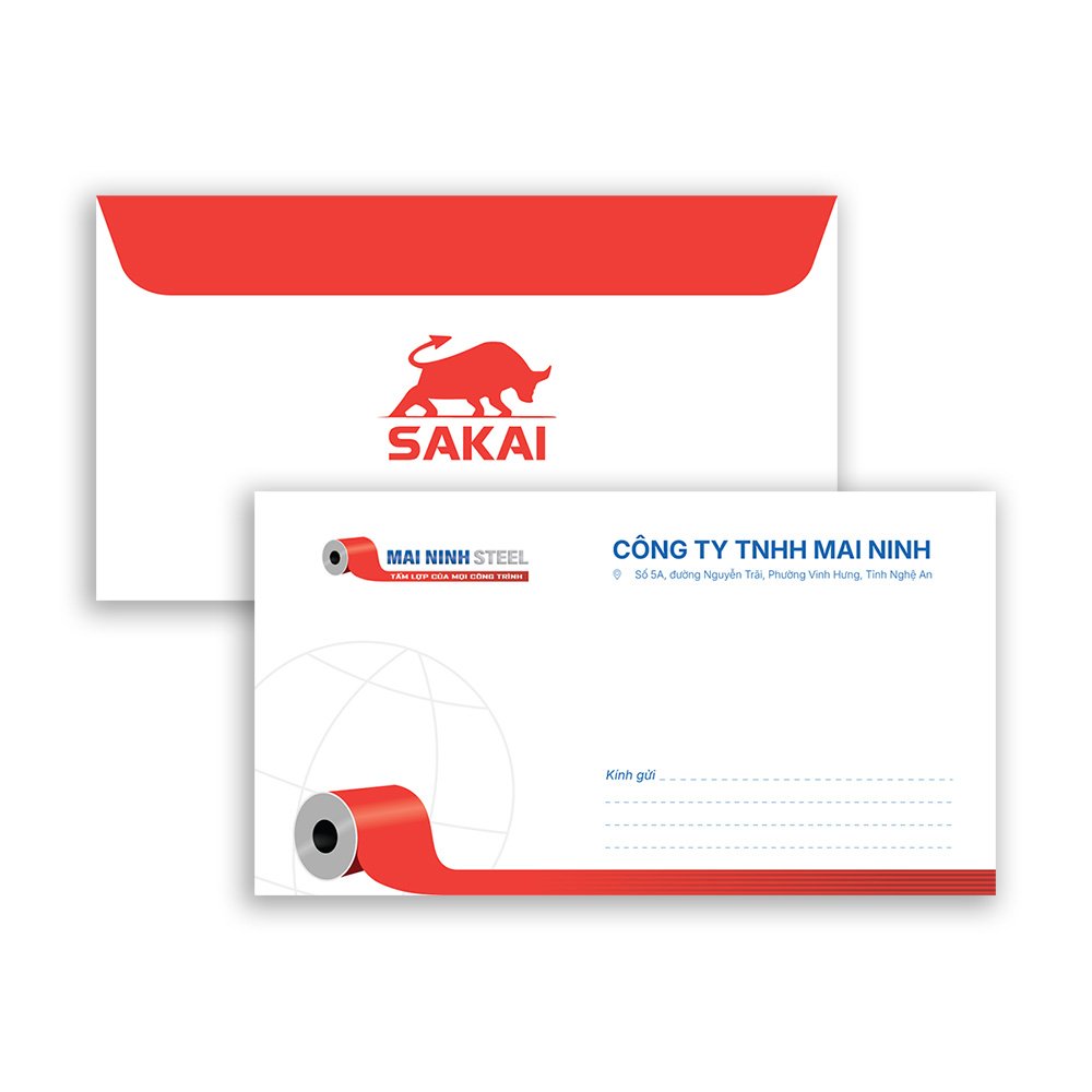 Mẫu thiết kế phong bì doanh nghiệp - Ảnh 2