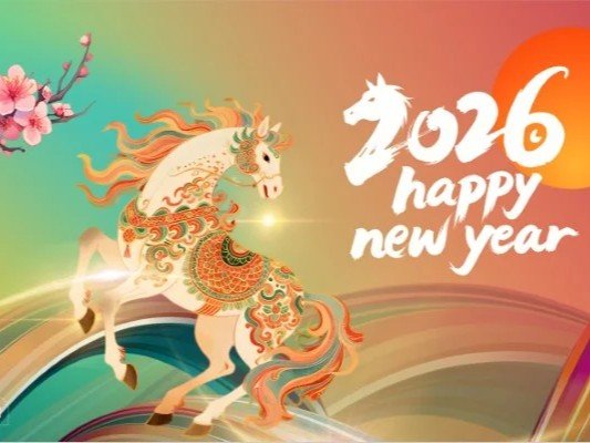 Mẫu thiệp chúc mừng tết 2026
