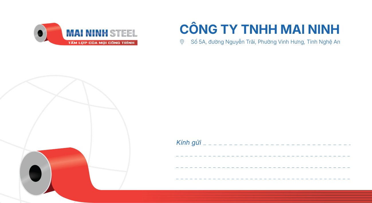 Mẫu thiết kế phong bì doanh nghiệp - Ảnh 3