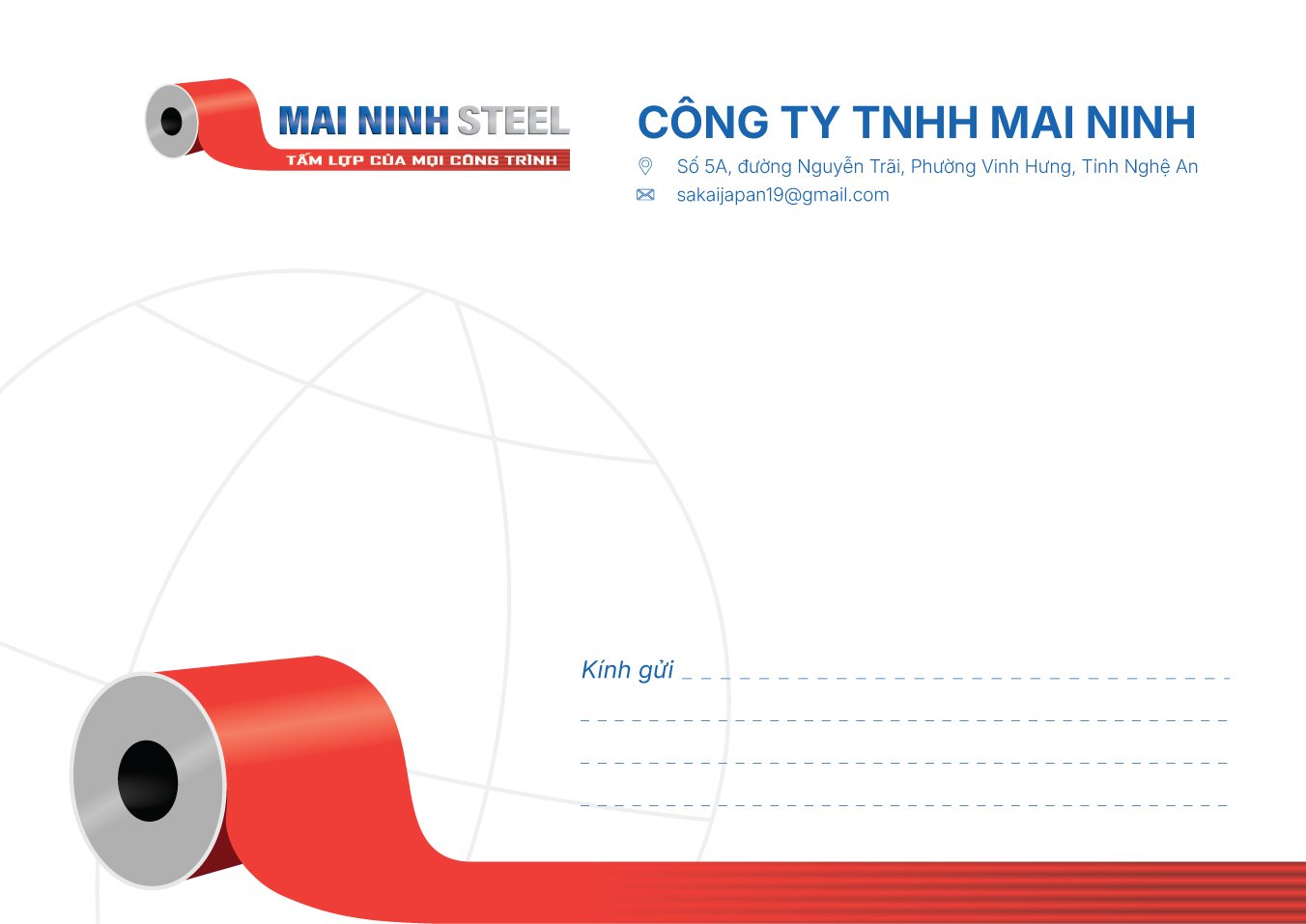 Mẫu thiết kế phong bì doanh nghiệp - Ảnh 4