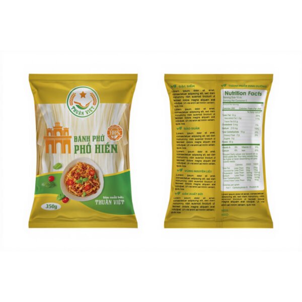 Thiết kế bao bì sản phẩm Nông sản chế biến