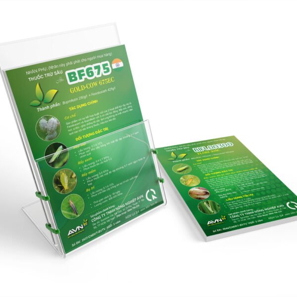 Thiết kế nhãn phụ thuốc bảo vệ thực vật