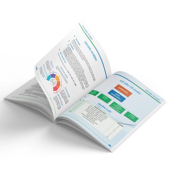 Thiết kế hồ sơ năng lực doanh nghiệp xây dựng, môi trường, nước sạch