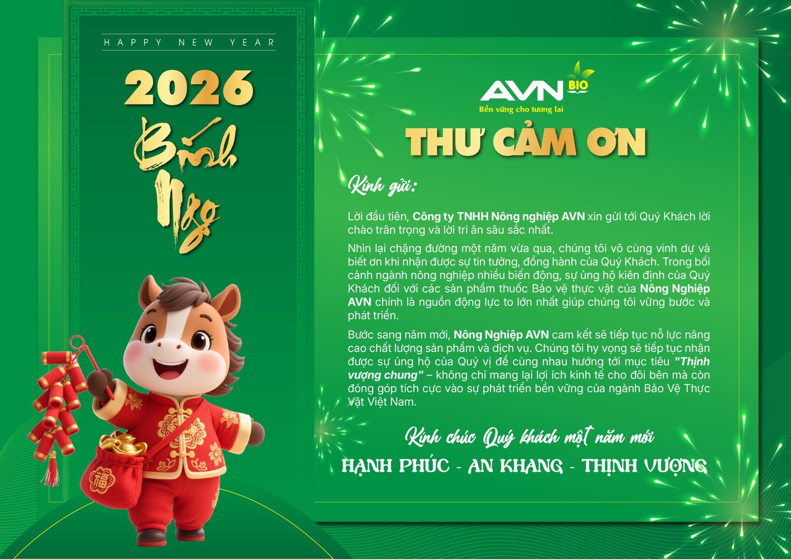 Thiết kế thư cảm ơn khách hàng nhân dịp Tết đến - Ảnh 3