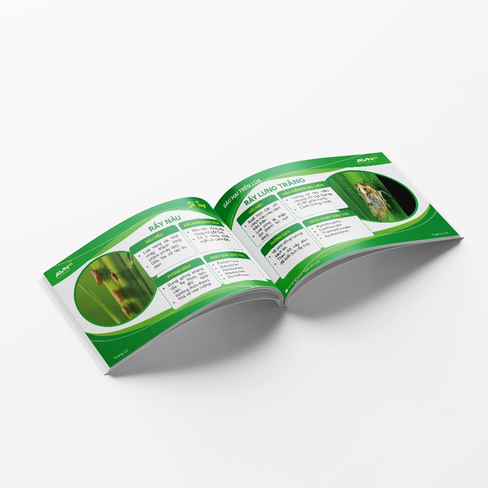 Thiết kế sổ tay Nông nghiệp, thuốc Bảo vệ thực vật - Ảnh 2