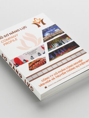 Thiết kế hồ sơ năng lực doanh nghiệp văn hóa sự kiện truyền thông