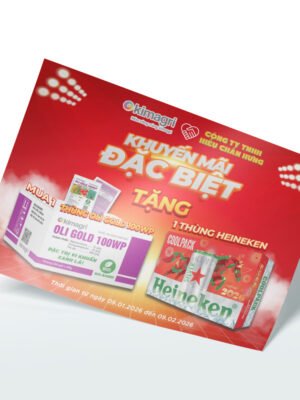 Thiết kế banner quảng cáo, tờ rơi chương trình khuyến mãi cuối năm