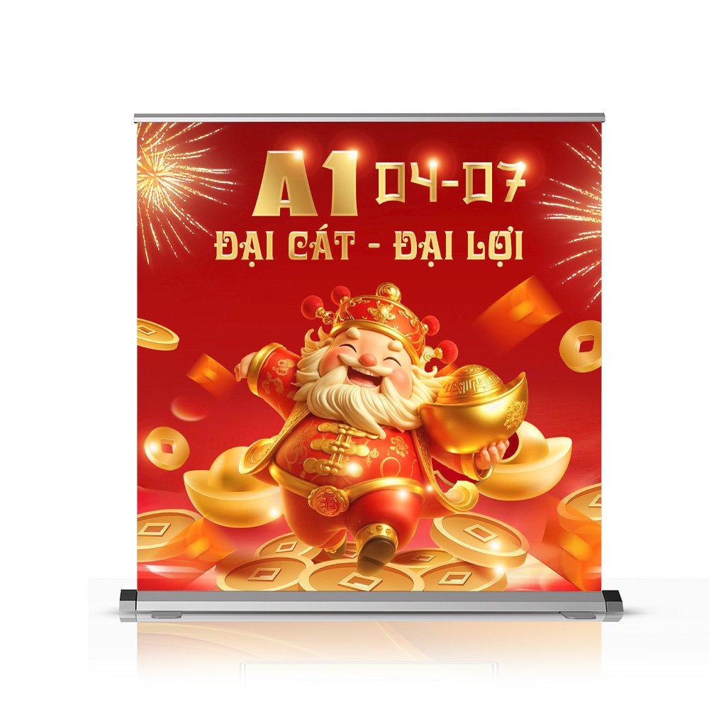 Thiết kế phông nền backdrop sự kiện tất niên cuối năm màu đỏ - Ảnh 2