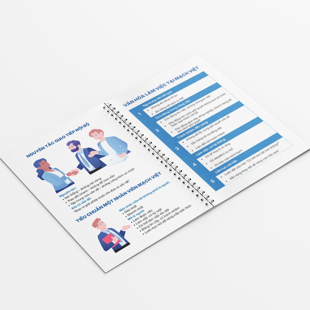 Thiết kế sổ tay nội bộ doanh nghiệp - Ảnh 4