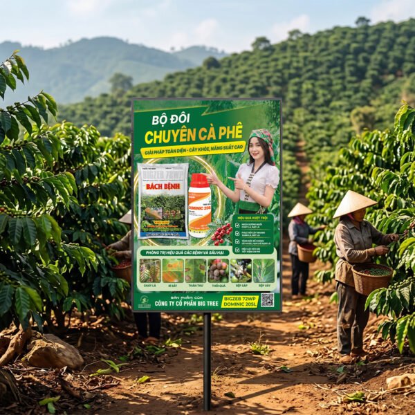 Thiết kế Poster quảng cáo ngành nông nghiệp, thuốc bảo vệ thực vật